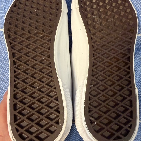 Never worn Vans LX Mary Jane’s leather sneakers pearlized white womens size 5 - Picture 5 of 6